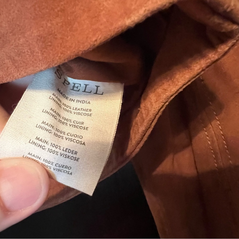 Spell Rider Suede Tassel Jacket - Picture 10 of 13